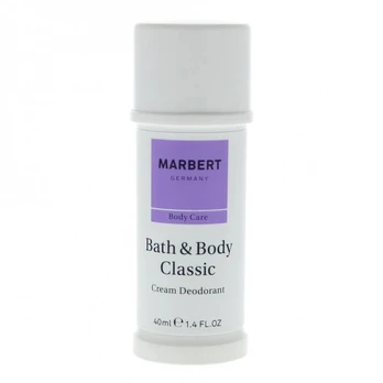 MARBERT BATH & BODY CLASSIC rutulinis dezodorantas antiperspirantas, 40 ml