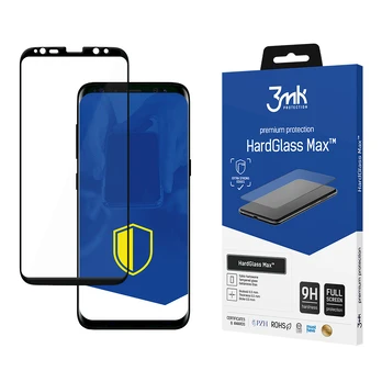Samsung Galaxy S8/S9 - 3mk HardGlass Max Juodas