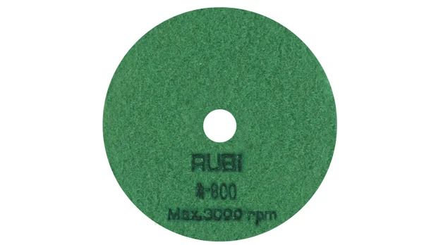 Rubi NAKŁADKA POLERSKA 100mm NA SUCHO GR. 800