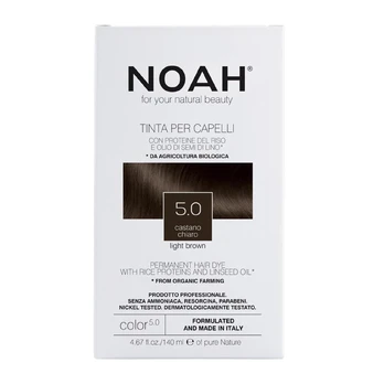 Plaukų dažai Noah Permanent, Light Brown, 5.0, 0.140 l