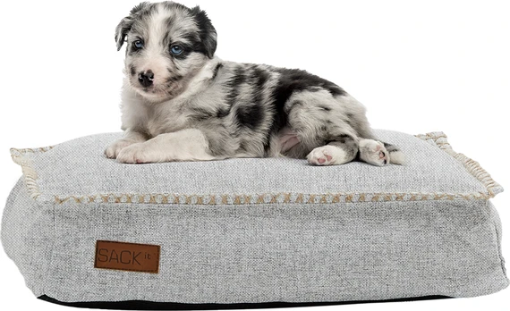 Sackit - Dog Bed Small - 59x40x15 cm - Sand Melange