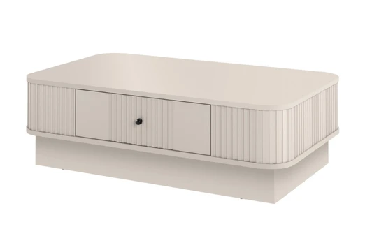 Coffee Table Vesper - Cashmere / Black Handles