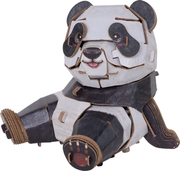 MAKEBUG 3D popierinė delionė panda, MB-D-0041