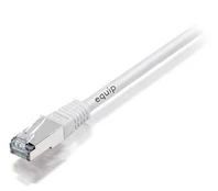Equip Patchkabel Cat6A S/FTP 2xRJ45 3.00m baltas Plat.LSZH Polybeutel