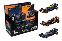 Pull & Speed Formula 1 Car - Assorted Models (Display of 12 Pieces)
