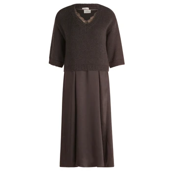 Maxi suknelė moterims, Raudona, Long dress