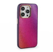 „iLike iPhone 15 Pro Max Print Desire“ pritaikytas deimantų dėklas „Apple Purple“.