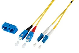 Rotronic LWL dvipusis šviesolaidinis laidas E9/125um LC/SC 10,0 m