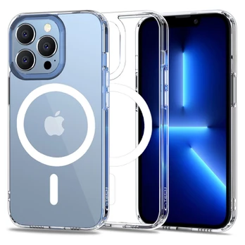Skaidrus dėklas Apple iPhone 13 Pro Max telefonui "Tech-Protect Magmat Magsafe"