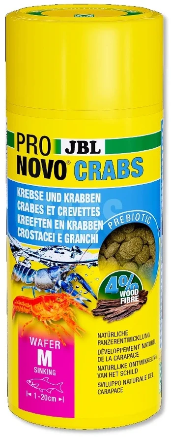 JBL PRONOVO krabų vafliai akvariumo žuvims