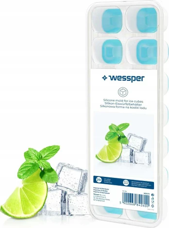 Wessper Silicone ledo kubelių forma - 14 kubelių