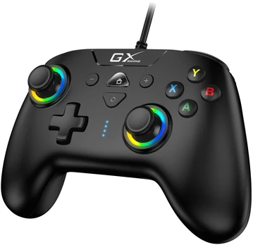 Gamepad Genius GX Gaming GX-23UV, 18przycisk, juoda