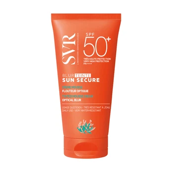 SVR SUN SECURE BLUR TEINTÉ SPF50+ tonuotas apsauginis kremas veidui, 50 ml