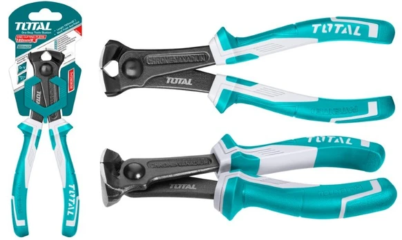 Laidų karpymo replės TOTAL, Cr-V, 160 mm., THT260606