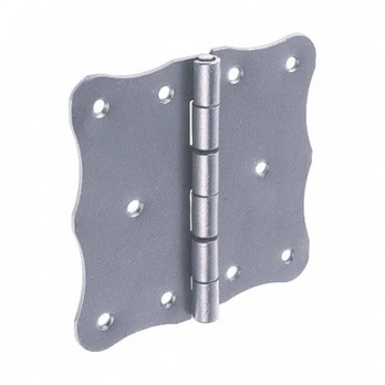 Durų lankstas ZO 100, 100 x 102 x 2 mm, sidabro sp.