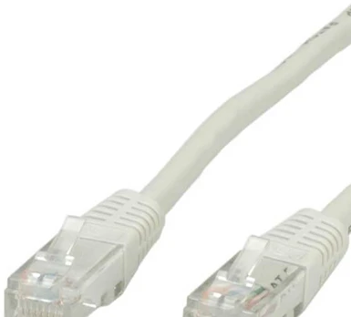VALUE Kabelis krosowy PatchCord UTP Kat. 5e 0.5m Pilka
