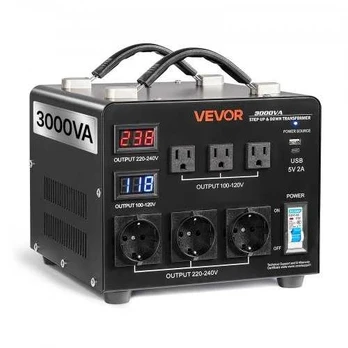 3000VA automatinis transformatorius su LCD ekranu