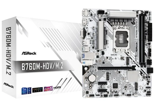 Pagrindinė plokštė ASRock B760M-H/M.2
