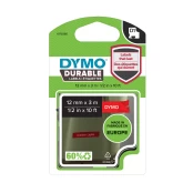 DYMO D1 Durable Juostelė 12mm x 3m / juodas ant raudonos (1978366) kaina