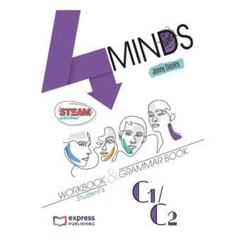 4Minds C1/C2 Workbook & Grammar + DigiBooks App (pratybos)