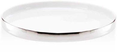 paplāte TAB M, porcelāns/platīna maliņa