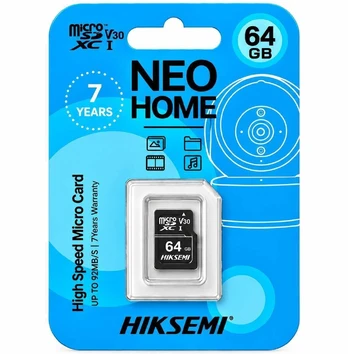 Atm.kort. HIKSEMI Neo Home Micro SDXC HS-TF-D1 64GB