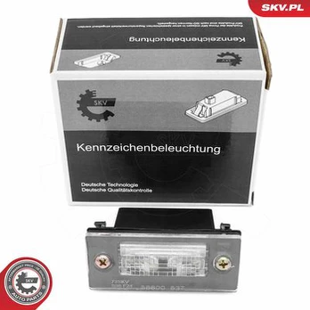 Valstybinio numerio apšvietimas ESEN SKV 72SKV027