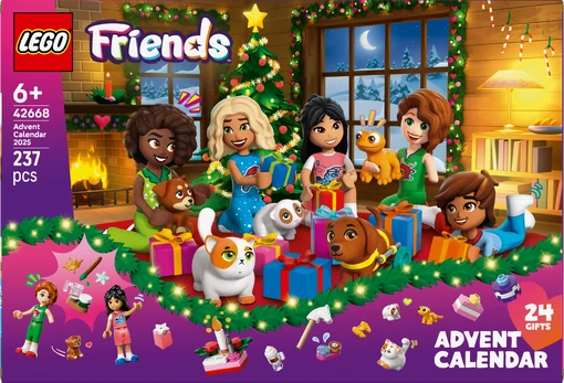 LEGO Friends 42668 2025 metų advento kalendorius