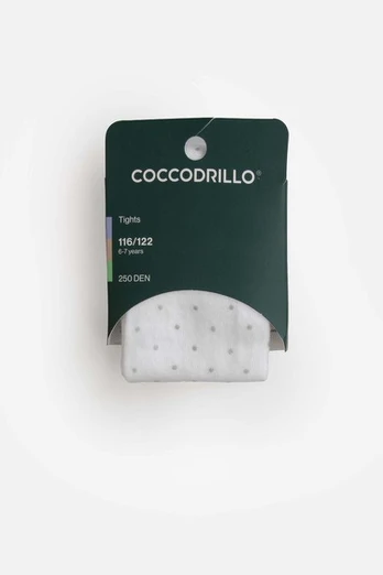 Coccodrillo pėdkelnės, baltos, dydis