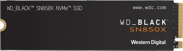 Western Digital SSD|WESTERN DIGITAL|Black SN850X|1TB|M.2|PCIE|NVMe|Write speed 6300 MBytes/sec|Read speed 7300 MBytes/sec|2.38mm|TBW 600 TB|WDS100T2X0E