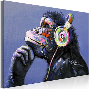 Artgeist Paveikslas - Musical Monkey (1 Part) Wide