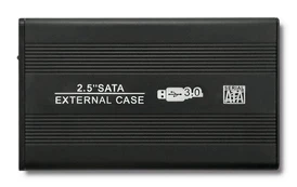 QOLTEC Ext. HDD Case HDD/SSD Black | 51861 kaina