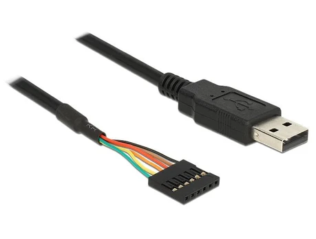 DeLOCK USB connector> TTL 6P female 1.8m