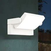 LED lauko sieninis šviestuvas "Ginger", IP54, CCT, baltas