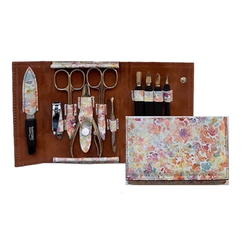 DuKaS Manicure set 10 pieces Premium Line PL 252SK Moterims