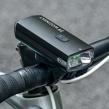 Wozinsky Front Bike Light + USB-C Cable (3000 lm) - Juodas