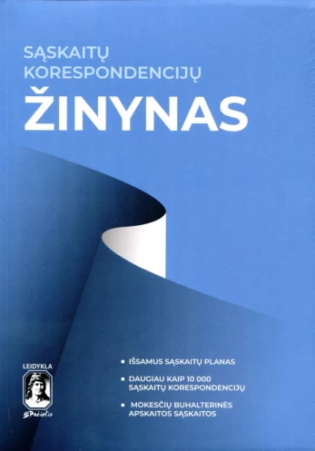 Sąskaitų korespondencijų žinynas