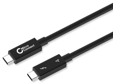 MicroConnect Thunderbolt 4 Cable, 1M, 100W, 8K60Hz