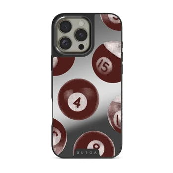 Cue - iPhone 16 Pro Max Case, Elite Mirror Dark (MagSafe) / Gunmetal