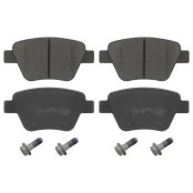 FEBI FE16797 Brake pad set kaina