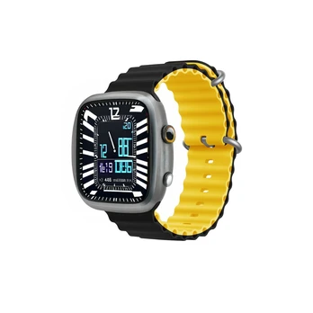 Devia strap Deluxe Sport6 for Apple Watch 38mm| 40mm| 41mm juodas yellow