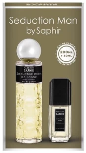 Dovanų komplektas vyrams Parfums Saphir Seduction Man, vyrams kaina