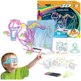 Magiškas 3D piešimo projektorius „Egaleco“