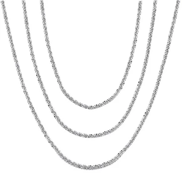 Sidabrinė grandinėlė Starry chain