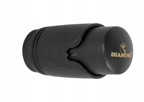 Termostatinė galvutė modelis 404 antracitas Diamond