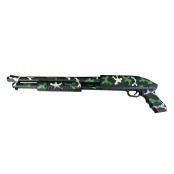 Orinis vinčesterio tipo pompinis šautuvas, šaudantis 6mm kulkomis - camo kaina