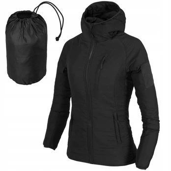 Moteriška striukė, Helikon-Tex, Wolfhound Hoodie, Juoda