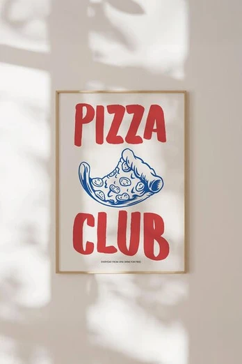 Plakatas Picos Klubas