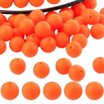 Silikoniniai karoliukai, Oranžinė
