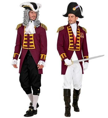 Vyriškas „BURGUNDY PARADE COAT“